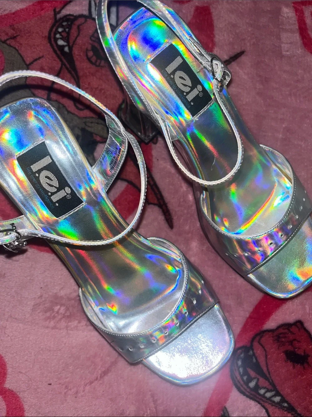 L.E.I. vintage platforms